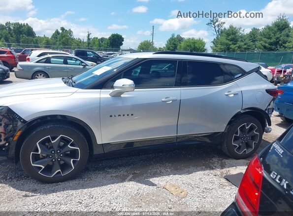 3GNKBERS8KS676946 2019 CHEVROLET BLAZER Silver 
