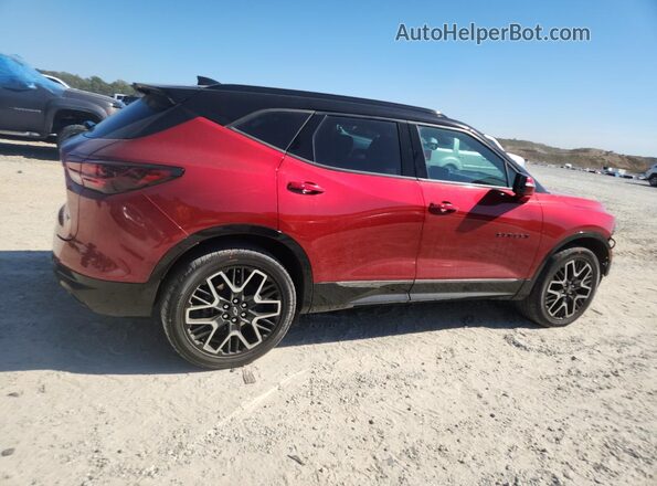 3GNKBERS8PS185851 2023 CHEVROLET BLAZER Red Trasero derecho