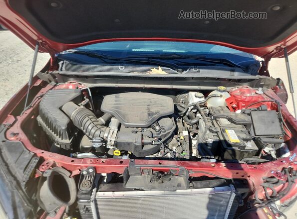 3GNKBERS8PS185851 2023 CHEVROLET BLAZER Red Vista del compartimento del motor