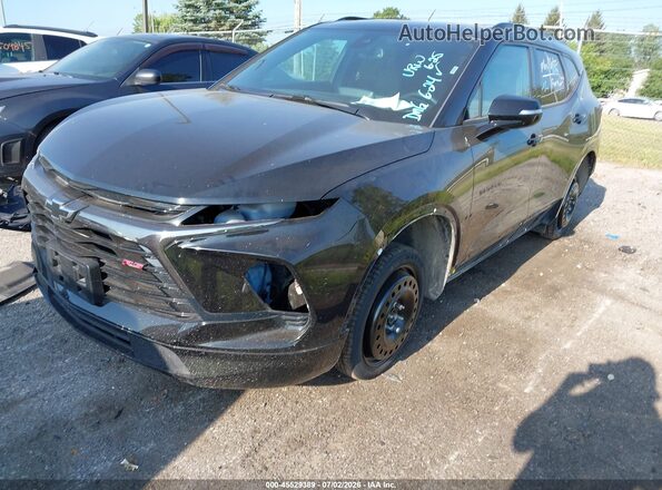 3GNKBERS8SS249282 2025 CHEVROLET BLAZER Black Przód lewy