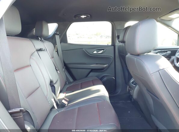3GNKBERS8SS249282 2025 CHEVROLET BLAZER Black Widok naklejki z numerem VIN