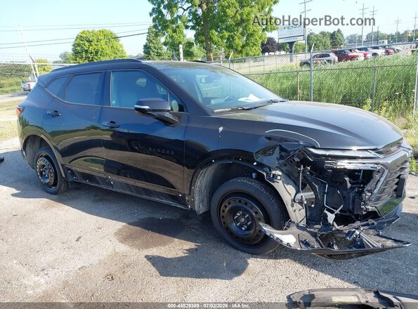 3GNKBERS8SS249282 2025 CHEVROLET BLAZER Black Widok wnętrza z tyłu
