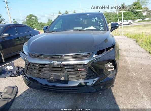 3GNKBERS8SS249282 2025 CHEVROLET BLAZER Black Widok zestawu wskaźników