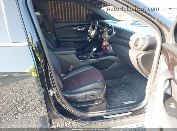 3GNKBERS9KS623575 2019 CHEVROLET BLAZER Black Front interior view