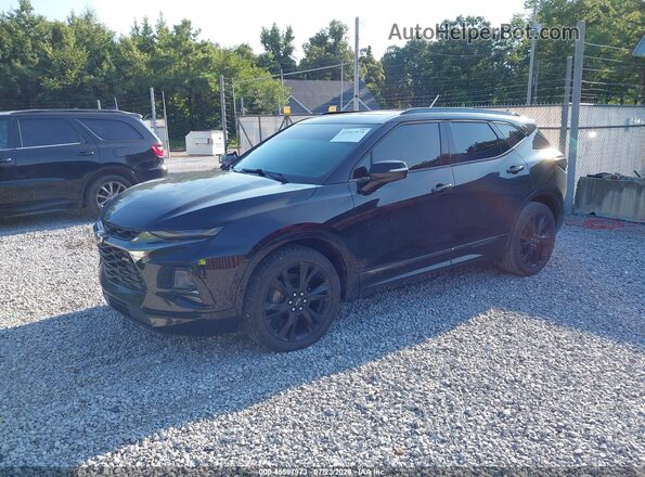 3GNKBERS9KS623575 2019 CHEVROLET BLAZER Black Front left