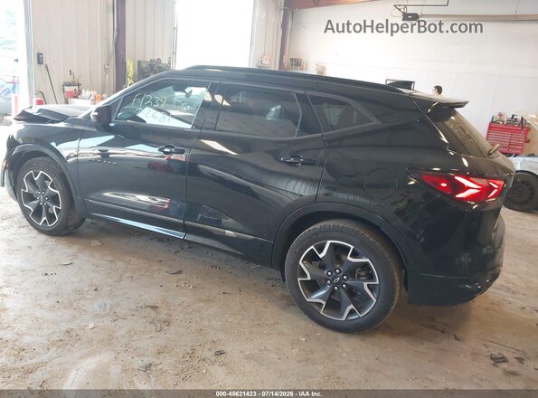 3GNKBERS9KS646046 2019 CHEVROLET BLAZER Черный Задняя левая четверть