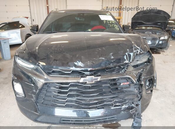 3GNKBERS9KS646046 2019 CHEVROLET BLAZER Черный Вид щитка приборов