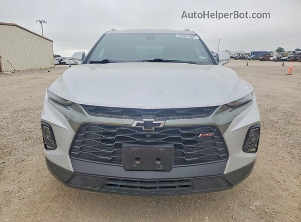 3GNKBERS9LS688881 2020 CHEVROLET BLAZER Silver Դիմացի տեսք