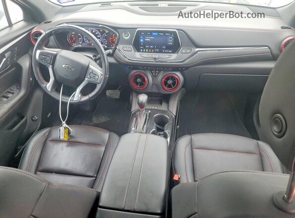 3GNKBERS9LS688881 2020 CHEVROLET BLAZER Silver Առջևի վահանակի տեսք
