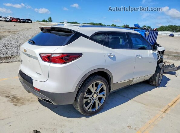 3GNKBFR48NS129395 2022 CHEVROLET BLAZER White Tył prawy