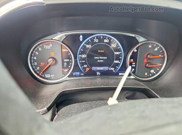 3GNKBFRS1LS662460 2020 CHEVROLET BLAZER White Սարքավորումների վահանակի տեսք