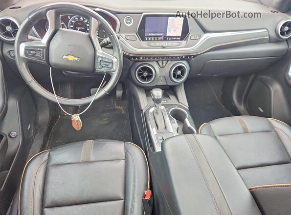 3GNKBFRS1LS662460 2020 CHEVROLET BLAZER White Առջևի վահանակի տեսք