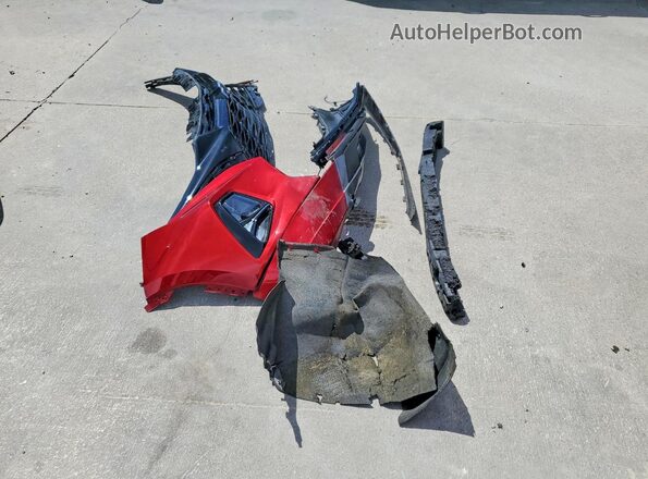 3GNKBFRS1MS505450 2021 CHEVROLET BLAZER Red Vista del compartimento del motor
