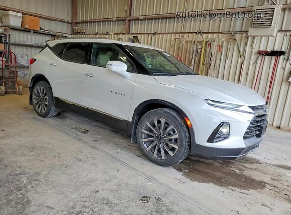 3GNKBFRS1NS226209 2022 CHEVROLET BLAZER Белый Передняя правая четверть