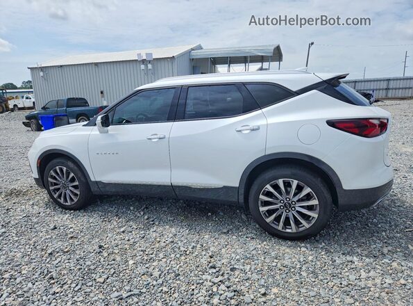 3GNKBFRS3NS130694 2022 CHEVROLET BLAZER White Rear left