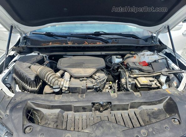 3GNKBFRS3NS130694 2022 CHEVROLET BLAZER White Engine compartment view