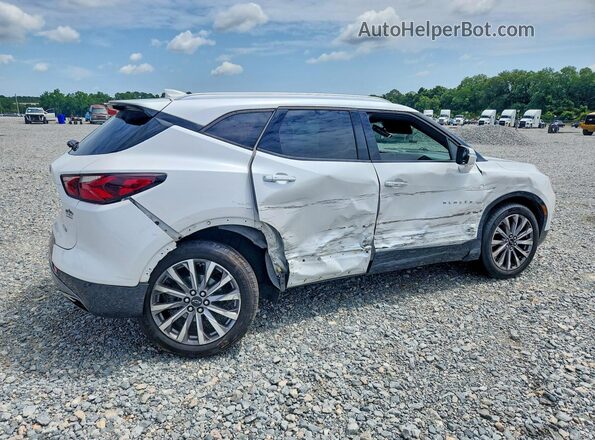 3GNKBFRS3NS130694 2022 CHEVROLET BLAZER White Rear right