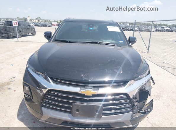 3GNKBFRS4KS622839 2019 CHEVROLET BLAZER Black ხელსაწყოთა პანელის ხედი