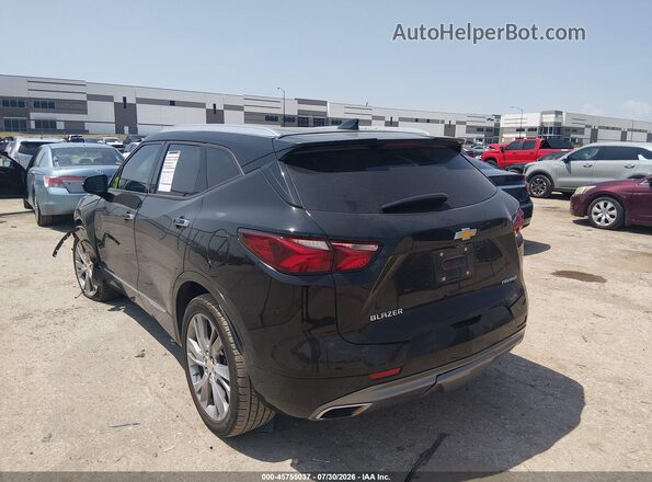 3GNKBFRS4KS622839 2019 CHEVROLET BLAZER Black უკანა მარცხენა
