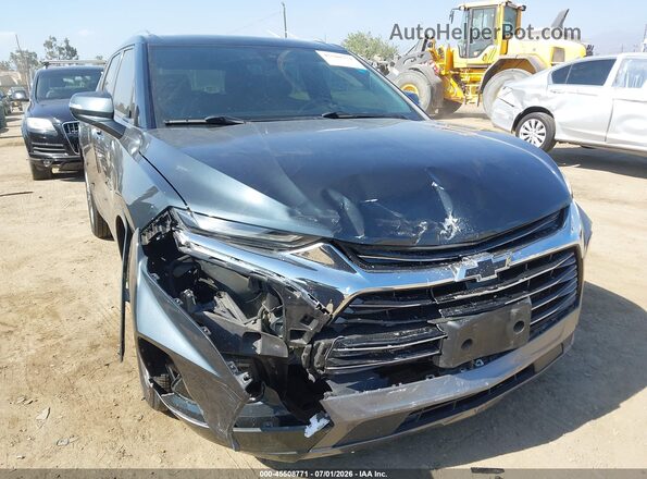 3GNKBFRS4KS654464 2019 CHEVROLET BLAZER Gray Вид спереду