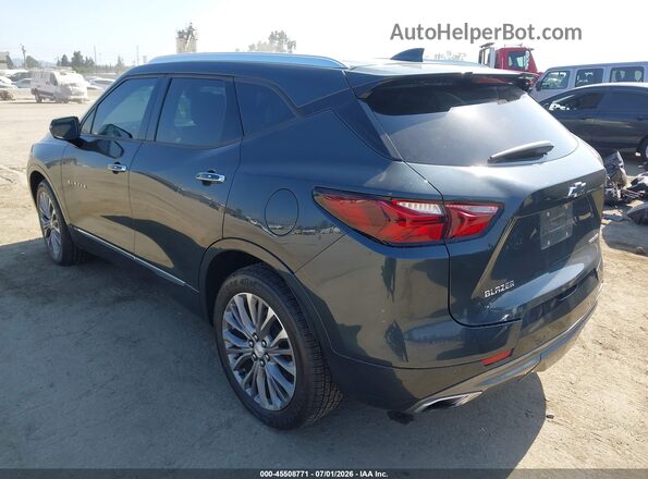 3GNKBFRS4KS654464 2019 CHEVROLET BLAZER Gray Задня ліва чверть