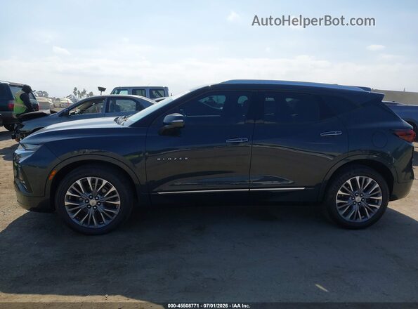 3GNKBFRS4KS654464 2019 CHEVROLET BLAZER Gray Панорамний вид салону 360°