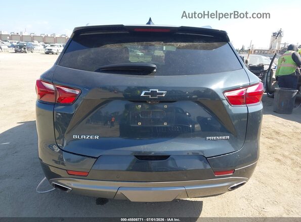 3GNKBFRS4KS654464 2019 CHEVROLET BLAZER Gray 