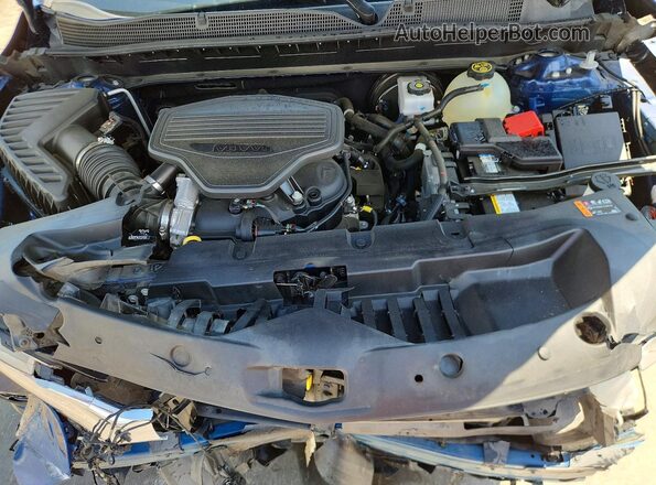 3GNKBFRS5NS129210 2022 CHEVROLET BLAZER Blue Սալոնի հետևի տեսք