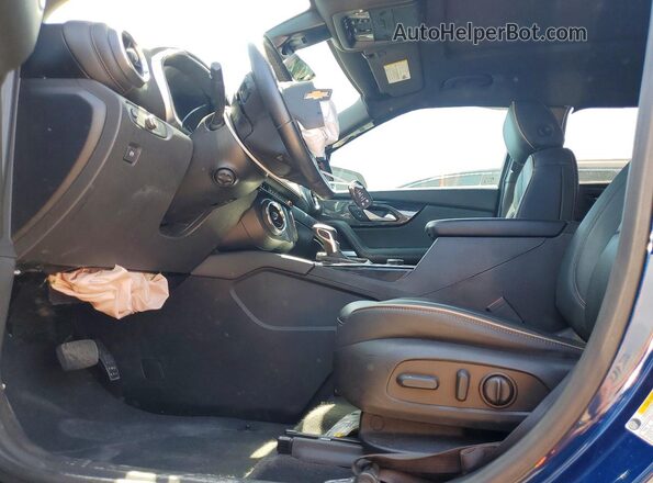 3GNKBFRS5NS129210 2022 CHEVROLET BLAZER Blue Սալոնի դիմացի տեսք
