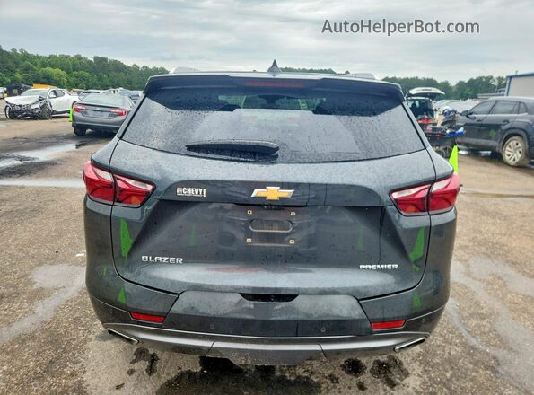 3GNKBFRS6KS589746 2019 CHEVROLET BLAZER Gray Widok z tyłu
