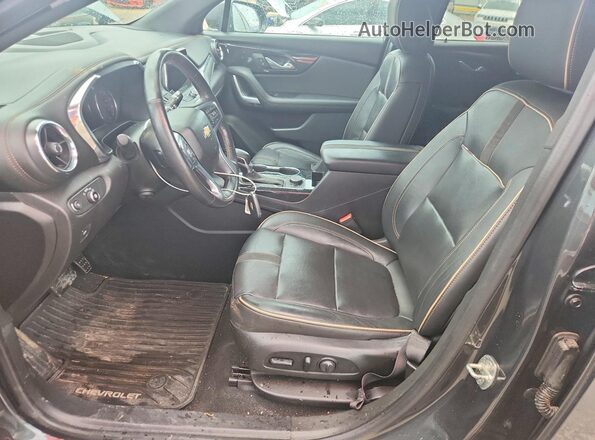 3GNKBFRS6KS589746 2019 CHEVROLET BLAZER Gray Widok wnętrza z przodu