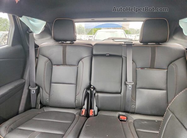 3GNKBFRS6KS589746 2019 CHEVROLET BLAZER Gray Widok tylnych siedzeń