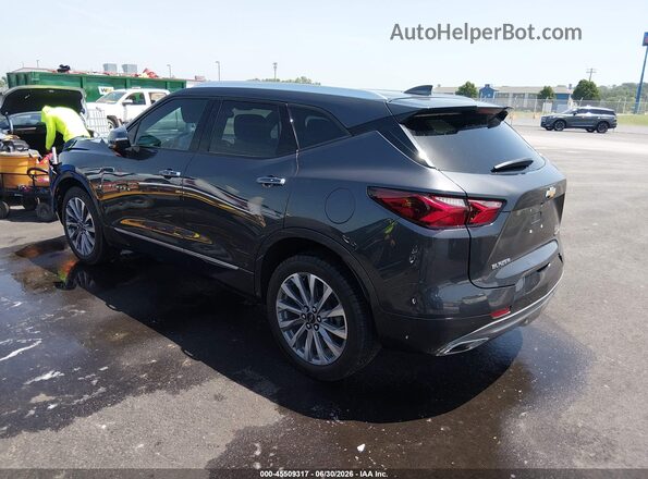 3GNKBFRS8NS140993 2022 CHEVROLET BLAZER Black უკანა მარცხენა