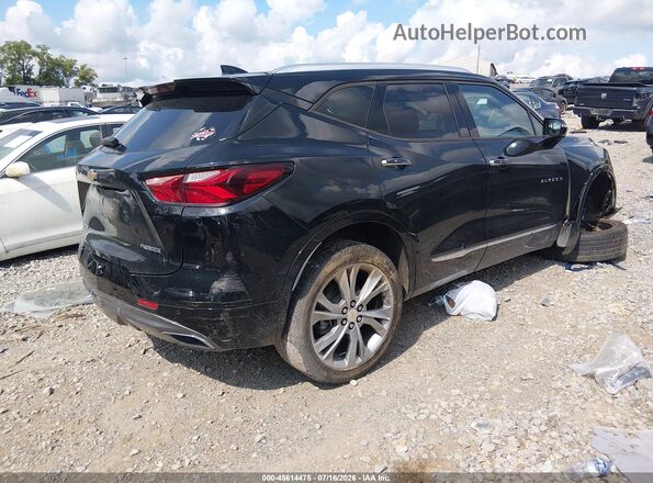 3GNKBFRS9KS671647 2019 CHEVROLET BLAZER Черный Задняя правая четверть
