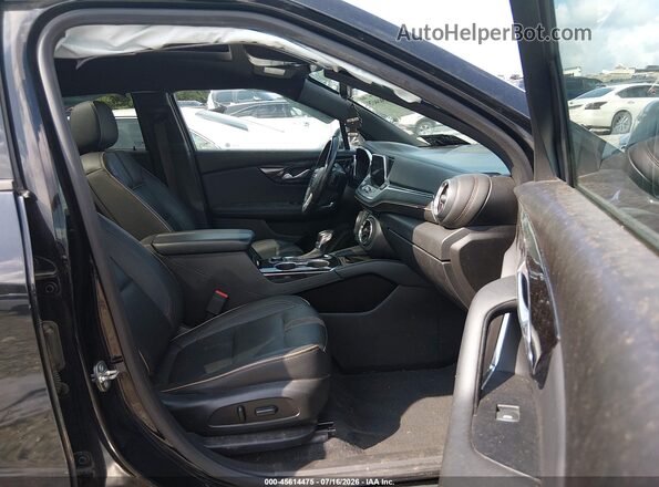3GNKBFRS9KS671647 2019 CHEVROLET BLAZER Черный Вид салона спереди