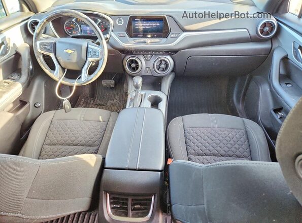 3GNKBGRS2KS643064 2019 CHEVROLET BLAZER Gray Vista del salpicadero
