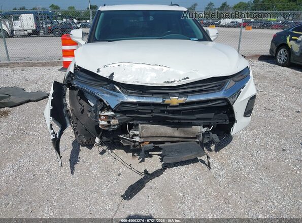 3GNKBGRS2KS656249 2019 CHEVROLET BLAZER White Դիմացի տեսք