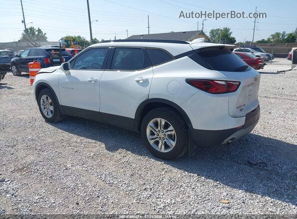 3GNKBGRS2KS656249 2019 CHEVROLET BLAZER White Հետևի ձախ