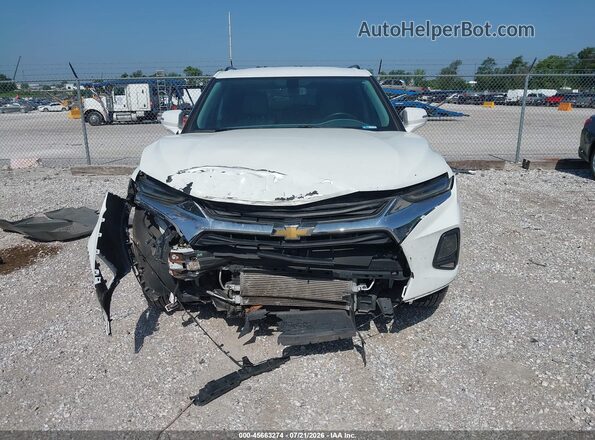 3GNKBGRS2KS656249 2019 CHEVROLET BLAZER White Սալոնի հետևի տեսք