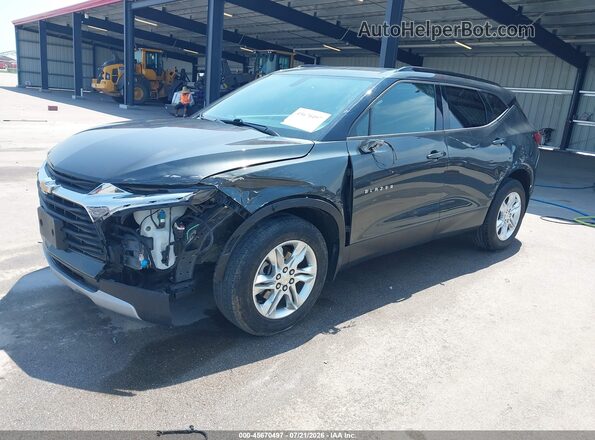3GNKBGRS4KS695733 2019 CHEVROLET BLAZER Gray Przód lewy