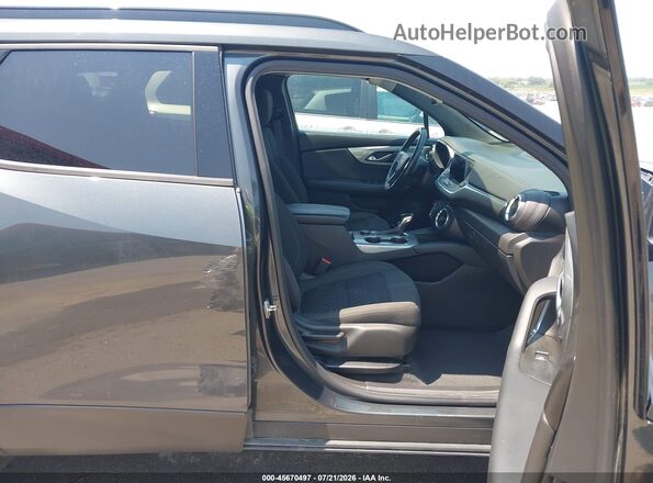 3GNKBGRS4KS695733 2019 CHEVROLET BLAZER Gray Widok wnętrza z przodu