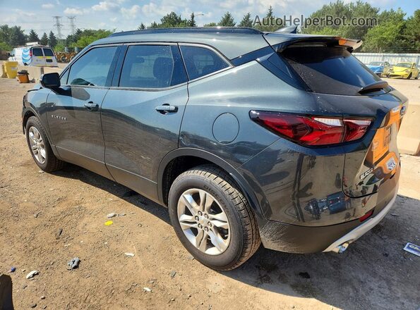 3GNKBGRS7KS689411 2019 CHEVROLET BLAZER Charcoal უკანა მარცხენა