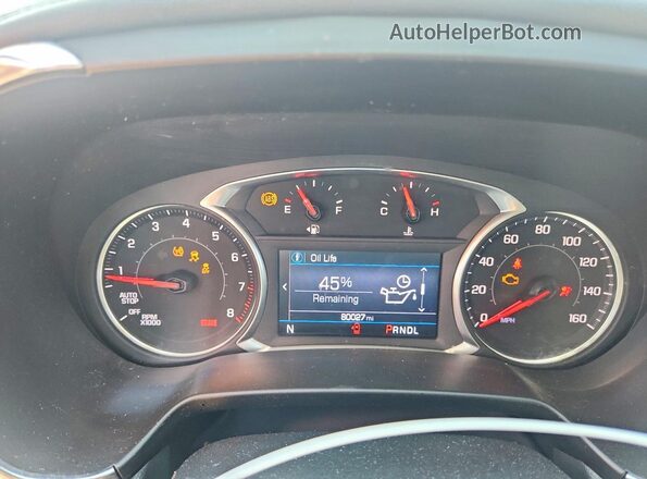 3GNKBGRS7KS689411 2019 CHEVROLET BLAZER Charcoal ხელსაწყოთა პანელის ხედი