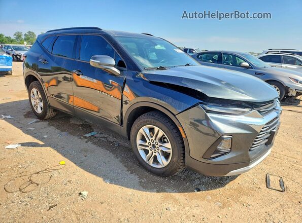 3GNKBGRS7KS689411 2019 CHEVROLET BLAZER Charcoal წინა მარჯვენა