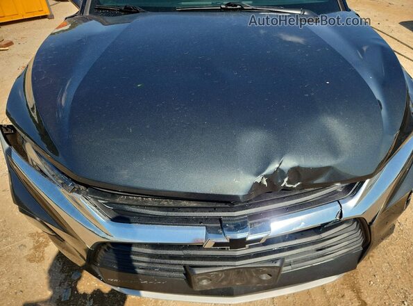 3GNKBGRS7KS689411 2019 CHEVROLET BLAZER Charcoal უკანა სალონის ხედი