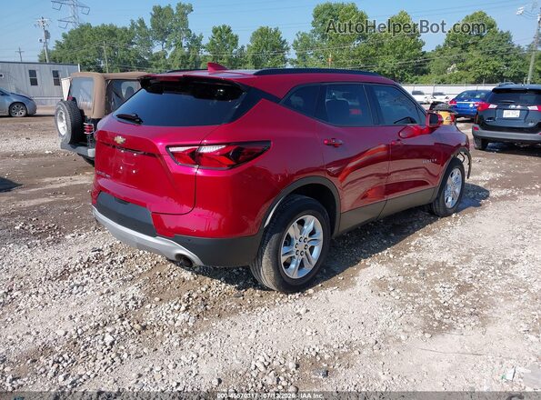 3GNKBGRS8KS691488 2019 CHEVROLET BLAZER Red Задня права чверть