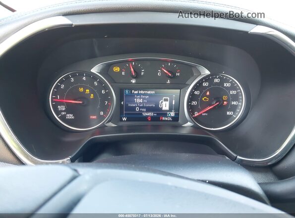 3GNKBGRS8KS691488 2019 CHEVROLET BLAZER Red Вид задніх сидінь