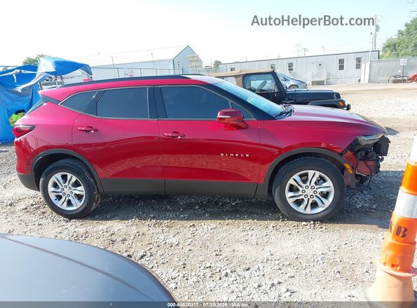 3GNKBGRS8KS691488 2019 CHEVROLET BLAZER Red Панорамний вид салону 360°