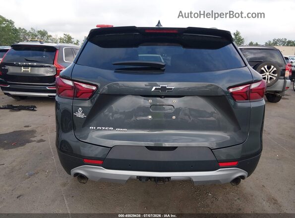 3GNKBGRS9KS698272 2019 CHEVROLET BLAZER Gray 