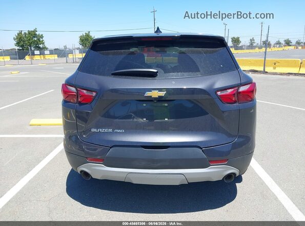3GNKBHR40MS553664 2021 CHEVROLET BLAZER Gray 